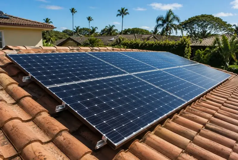 Installation de panneaux solaires à Lamothe-Landerron